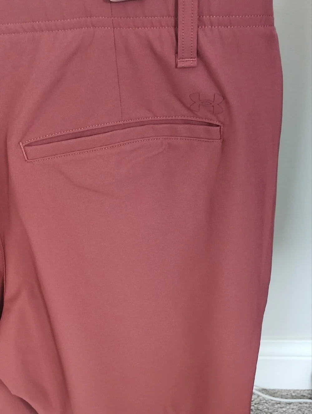 Under Armour Men's Flat Front Performance Shorts - Dusty Rose